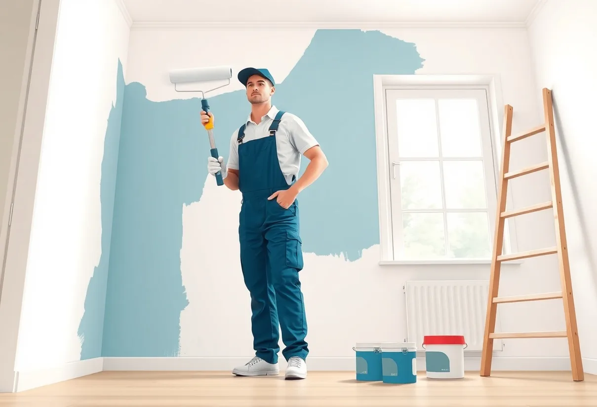 Peintre Levallois-Perret 92300 en intervention sur un chantier