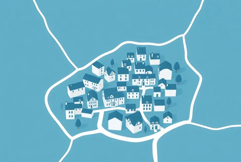 Carte du secteur d'intervention autour de Levallois-Perret (92300)